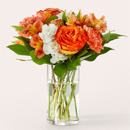 Apricot Glow Bouquet – FARFANS FLOWERS & DECORATIONS LLC, Frederick MD