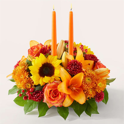 Grateful Centerpiece – FARFANS FLOWERS & DECORATIONS LLC, Frederick MD