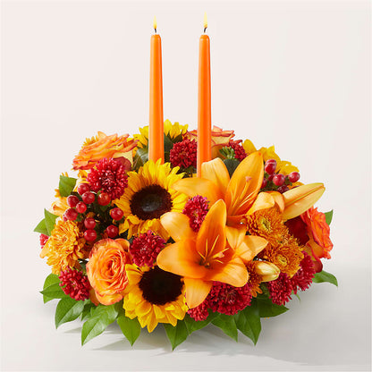 Grateful Centerpiece – FARFANS FLOWERS & DECORATIONS LLC, Frederick MD
