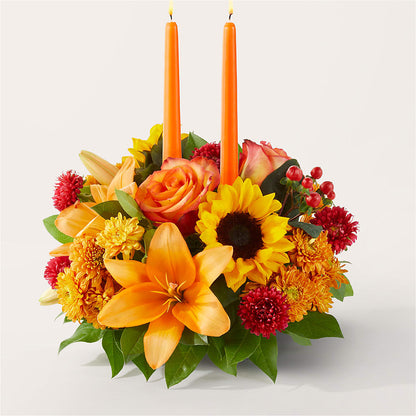 Grateful Centerpiece – FARFANS FLOWERS & DECORATIONS LLC, Frederick MD