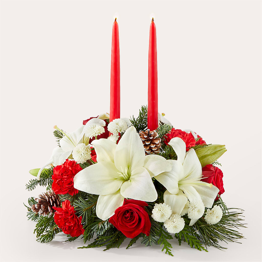 Seasonal Festivities Centerpiece – FARFANS FLOWERS & DECORATIONS LLC, Frederick MD