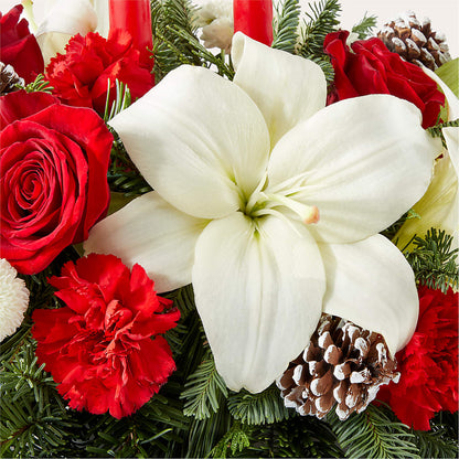 Seasonal Festivities Centerpiece – FARFANS FLOWERS & DECORATIONS LLC, Frederick MD