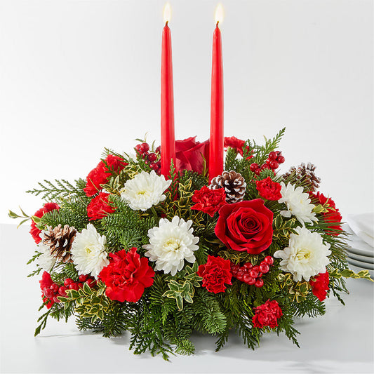 Holiday Soiree Centerpiece – FARFANS FLOWERS & DECORATIONS LLC, Frederick MD