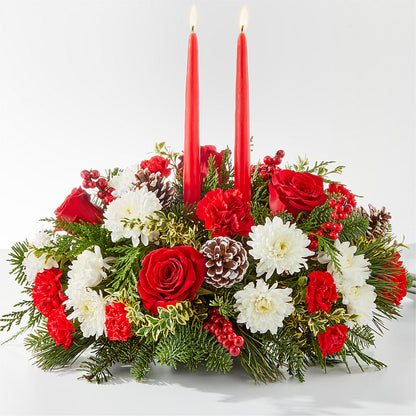 Holiday Soiree Centerpiece – FARFANS FLOWERS & DECORATIONS LLC, Frederick MD