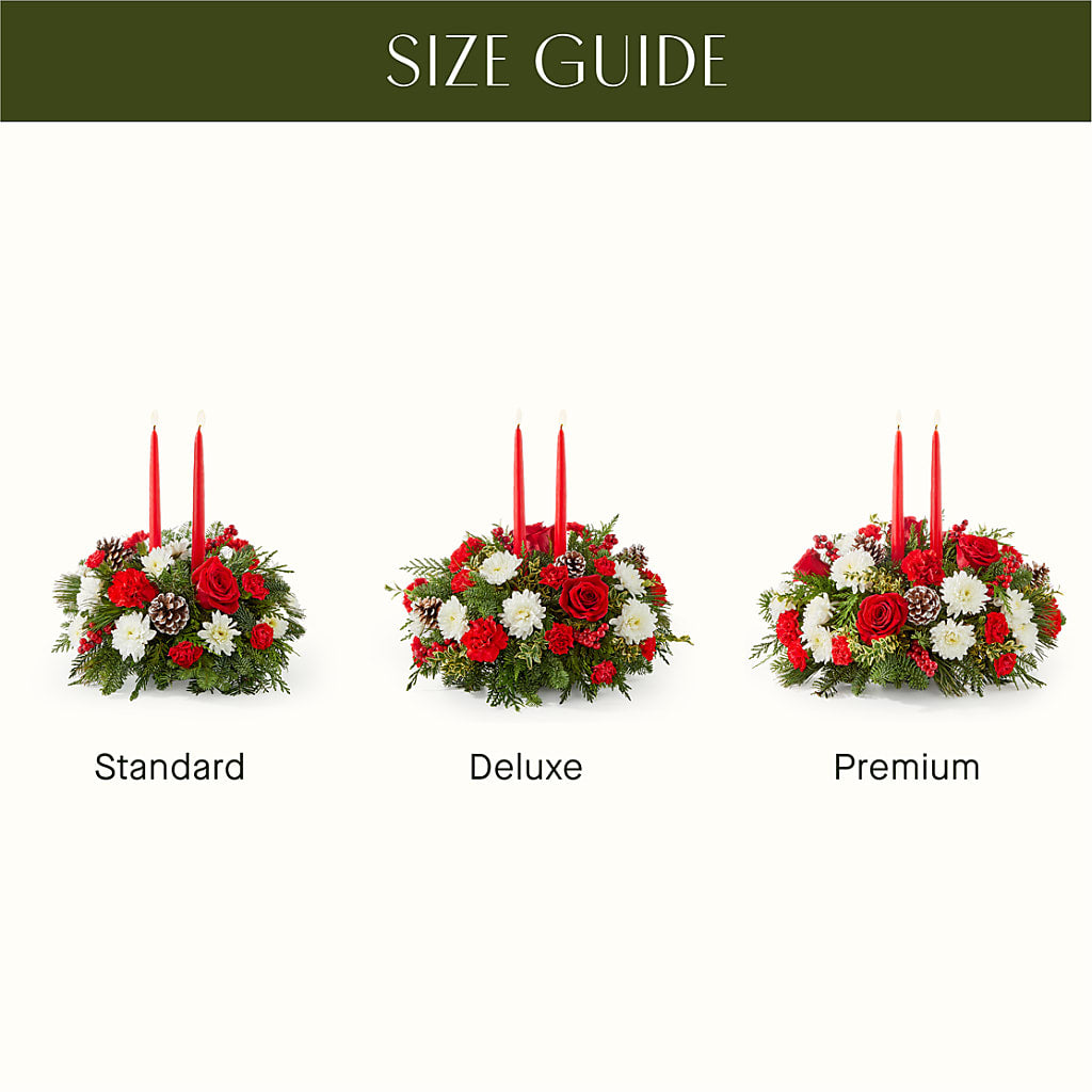 Holiday Soiree Centerpiece – FARFANS FLOWERS & DECORATIONS LLC, Frederick MD
