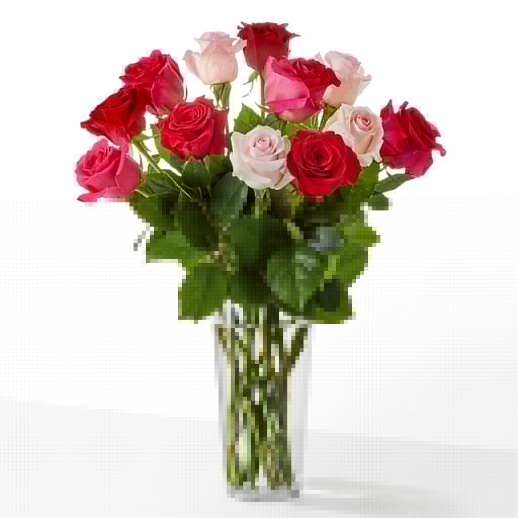 Charming Rose Bouquet – FARFANS FLOWERS & DECORATIONS LLC, Frederick MD