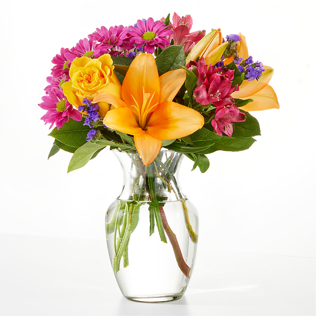 Colorful Visions Bouquet – FARFANS FLOWERS & DECORATIONS LLC, Frederick MD