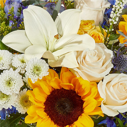 Wonderfully Sunny Bouquet – FARFANS FLOWERS & DECORATIONS LLC, Frederick MD