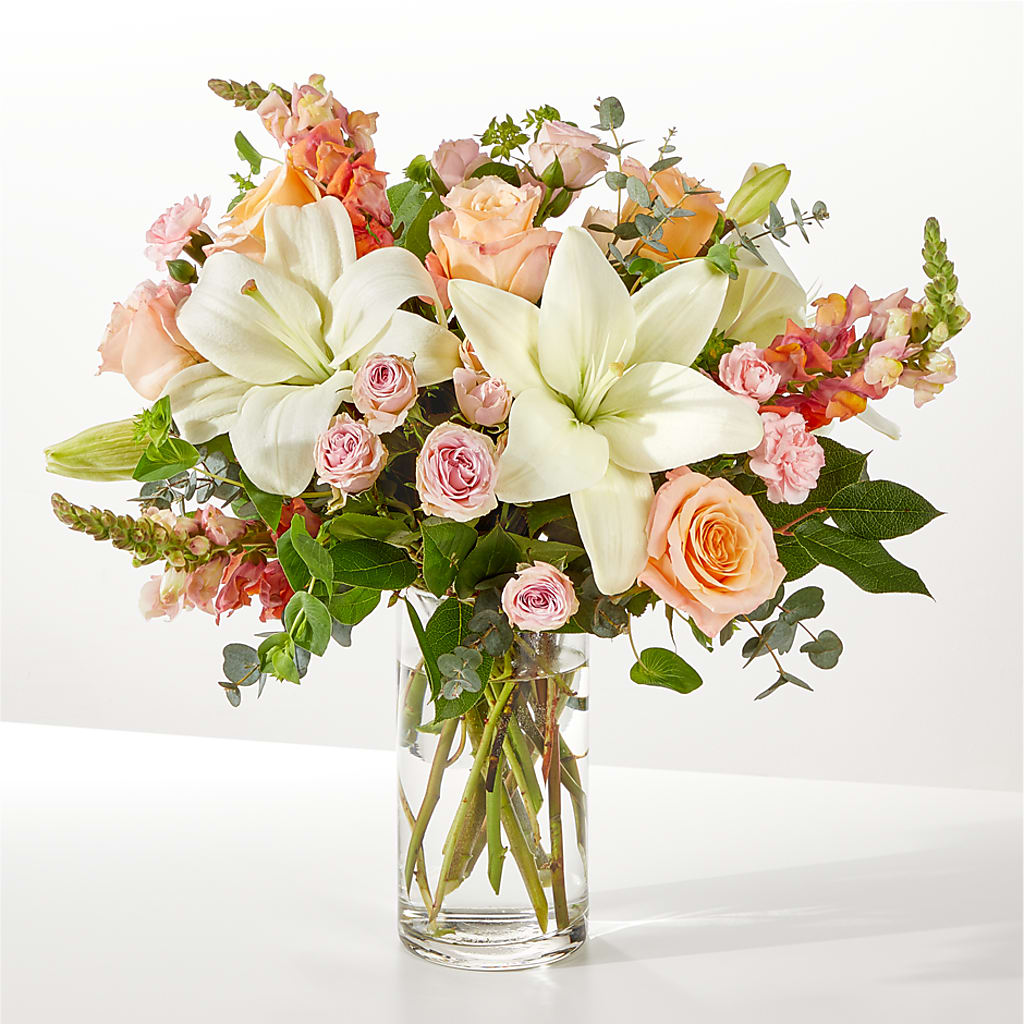 Grapefruit Splash Bouquet – FARFANS FLOWERS & DECORATIONS LLC, Frederick MD