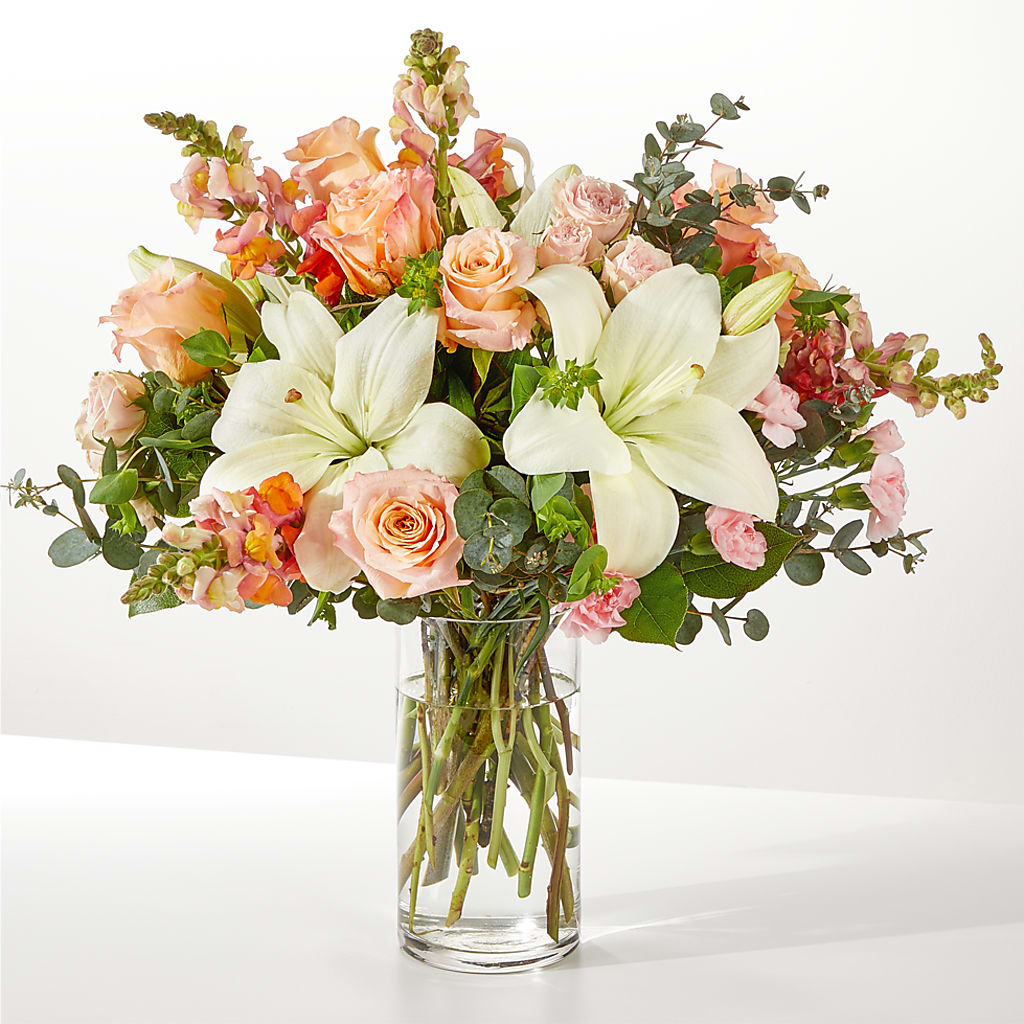 Grapefruit Splash Bouquet – FARFANS FLOWERS & DECORATIONS LLC, Frederick MD