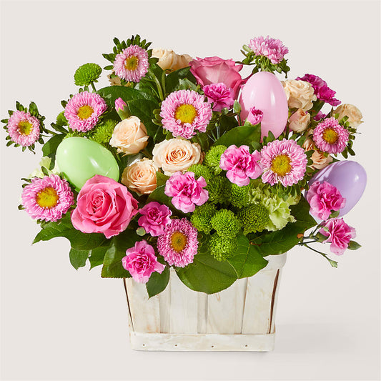 Get Eggcited Basket – FARFANS FLOWERS & DECORATIONS LLC, Frederick MD