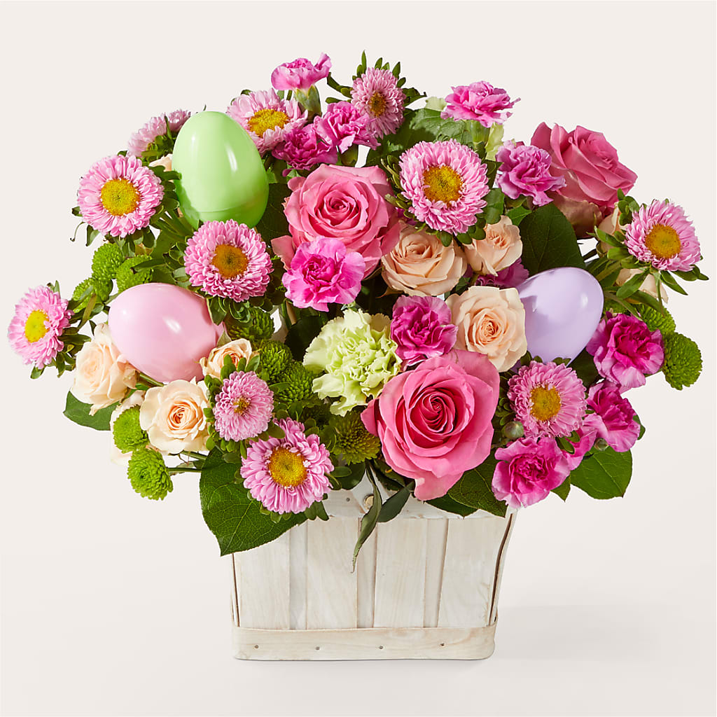 Get Eggcited Basket – FARFANS FLOWERS & DECORATIONS LLC, Frederick MD