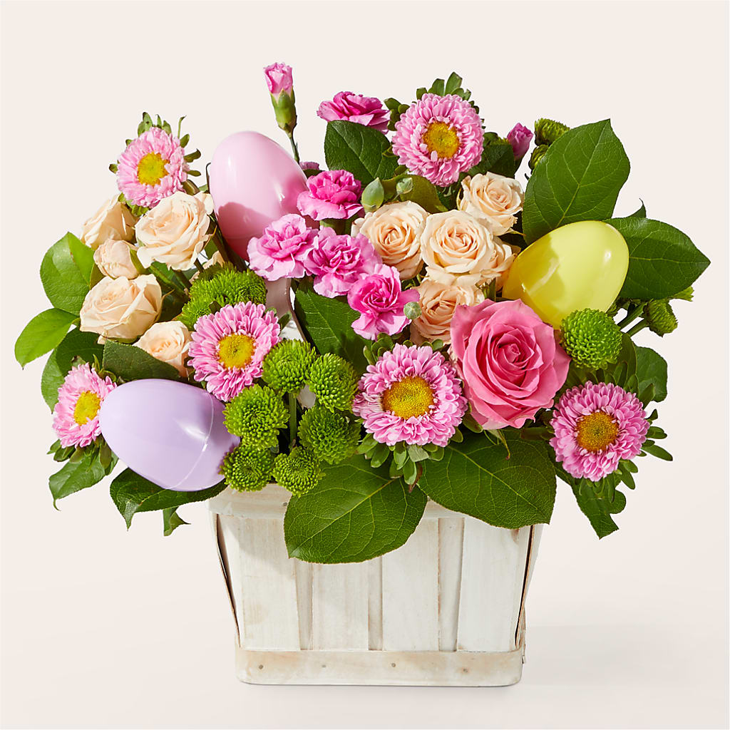 Get Eggcited Basket – FARFANS FLOWERS & DECORATIONS LLC, Frederick MD