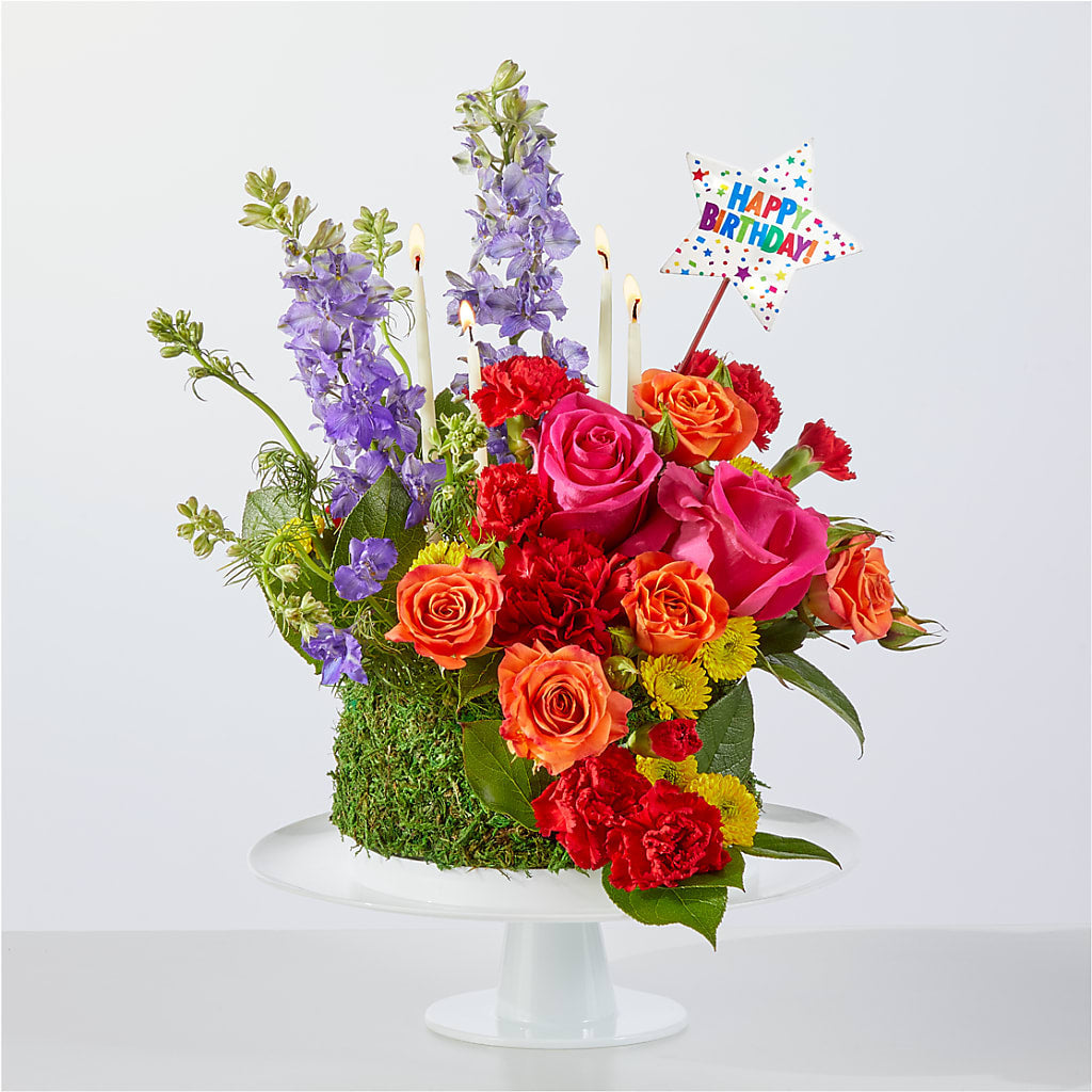 Best Year Yet Floral Cake – FARFANS FLOWERS & DECORATIONS LLC, Frederick MD