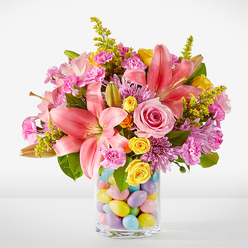 Easter Egg Hunt Bouquet – FARFANS FLOWERS & DECORATIONS LLC, Frederick MD