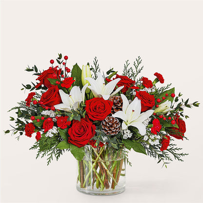 Best in Snow Bouquet – FARFANS FLOWERS & DECORATIONS LLC, Frederick MD