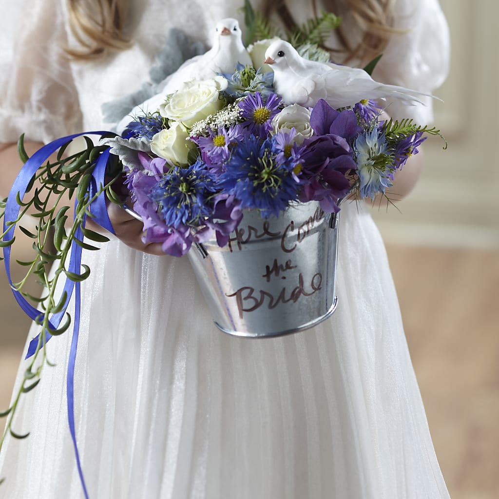 Enchantment Flower Girl Arrangement – FARFANS FLOWERS & DECORATIONS LLC, Frederick MD
