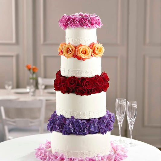 Infinite Love Cake Décor – FARFANS FLOWERS & DECORATIONS LLC, Frederick MD