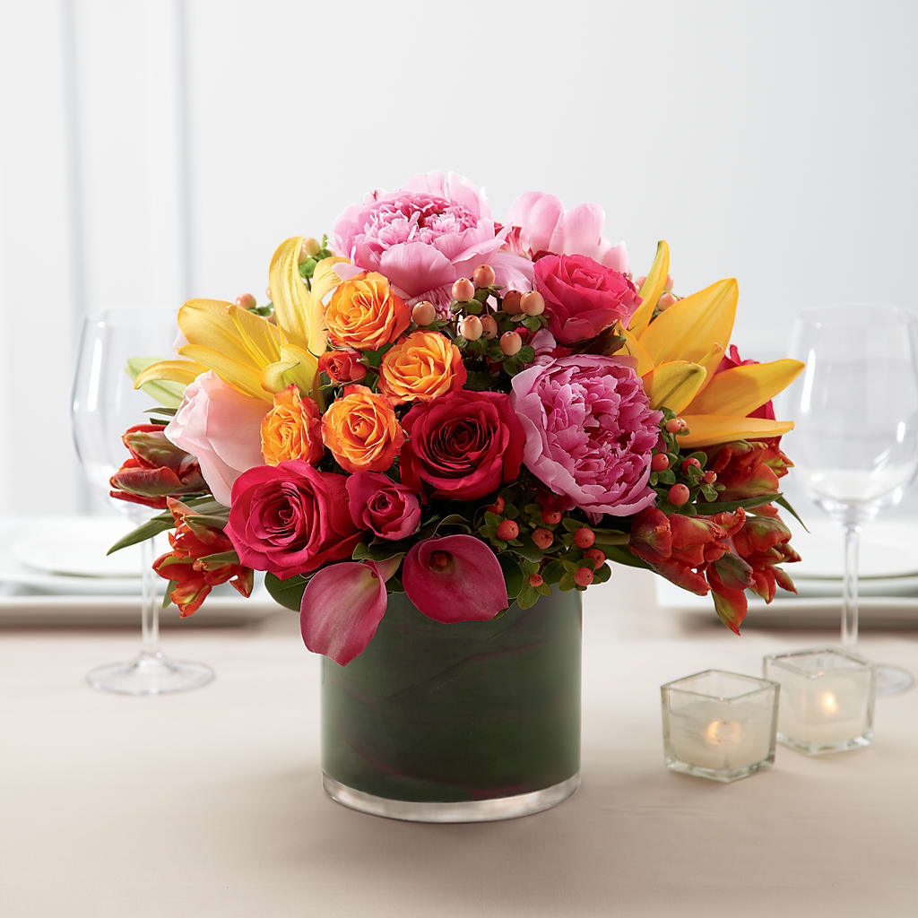 Color Mix Arrangement – FARFANS FLOWERS & DECORATIONS LLC, Frederick MD