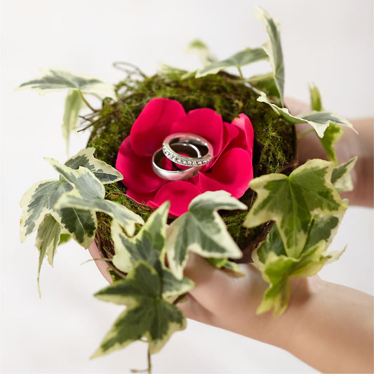Lila Rose Ring Nest – FARFANS FLOWERS & DECORATIONS LLC, Frederick MD