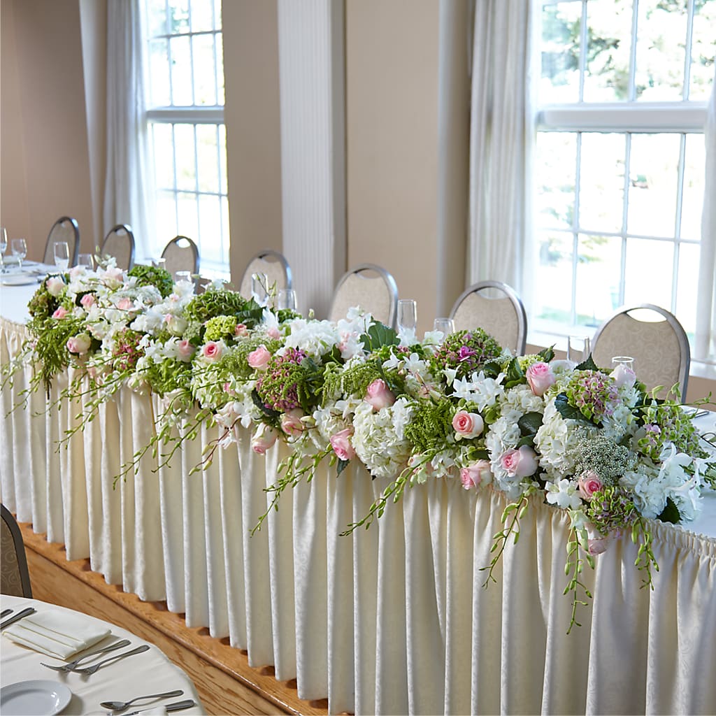 State of Joy Head Table Arrangement – FARFANS FLOWERS & DECORATIONS LLC, Frederick MD