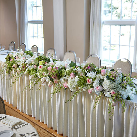 State of Joy Head Table Arrangement – FARFANS FLOWERS & DECORATIONS LLC, Frederick MD