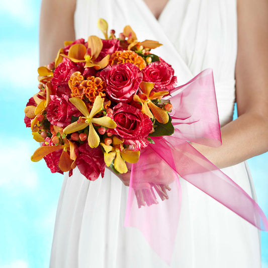 Brilliant Shades of Love Bouquet – FARFANS FLOWERS & DECORATIONS LLC, Frederick MD