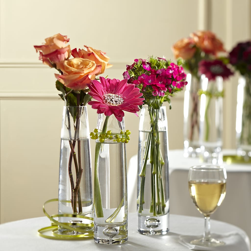 Sparkling Toast Centerpiece – FARFANS FLOWERS & DECORATIONS LLC, Frederick MD