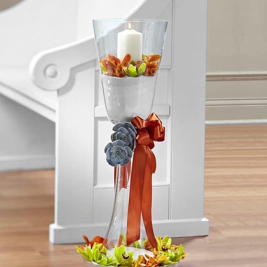 Matrimony Pew Decor – FARFANS FLOWERS & DECORATIONS LLC, Frederick MD