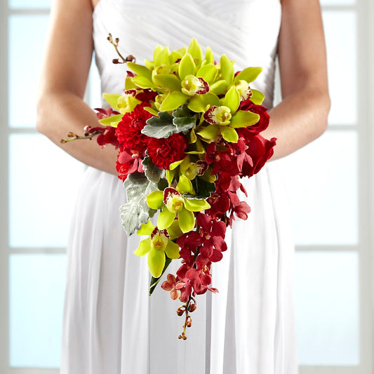 Elegant Orchid Bouquet – FARFANS FLOWERS & DECORATIONS LLC, Frederick MD
