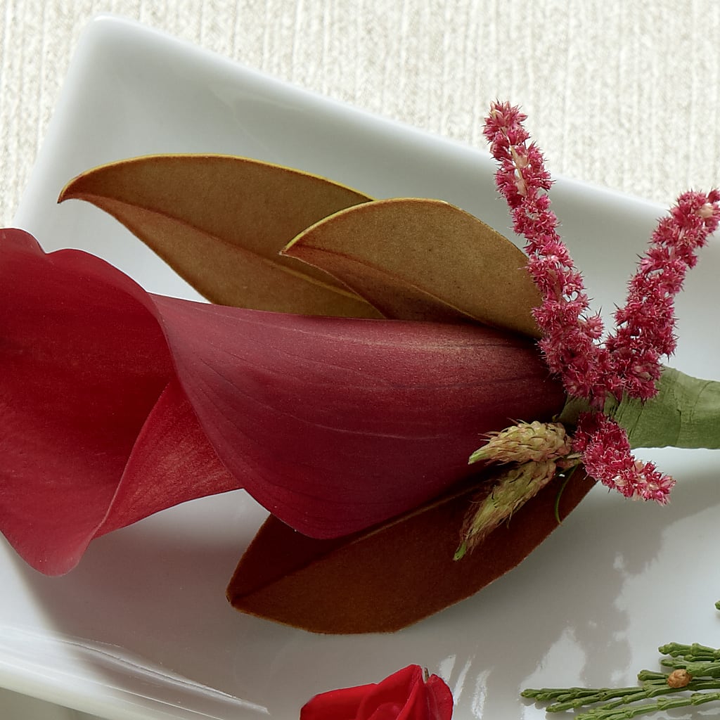 Red Calla Boutonniere – FARFANS FLOWERS & DECORATIONS LLC, Frederick MD