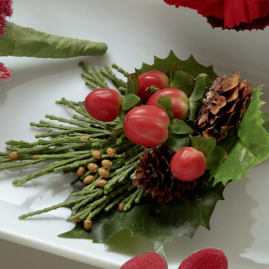 Red Berry Boutonniere – FARFANS FLOWERS & DECORATIONS LLC, Frederick MD