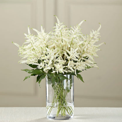 White Astilbe Bouquet – FARFANS FLOWERS & DECORATIONS LLC, Frederick MD